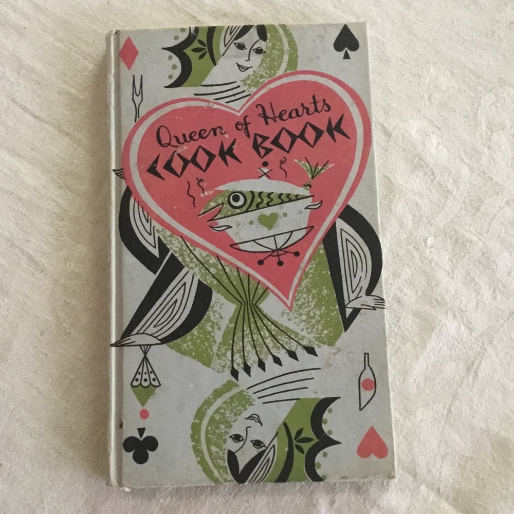 QUEEN of HEARTS COOKBOOK from Peter Pauper Press, Vintage - 1955